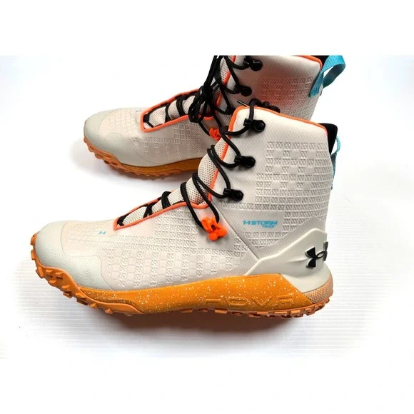 Under Armour HOVR Dawn 2.0 Boots Men's 13 NWOB Storm Waterproof Lace Up Orange
